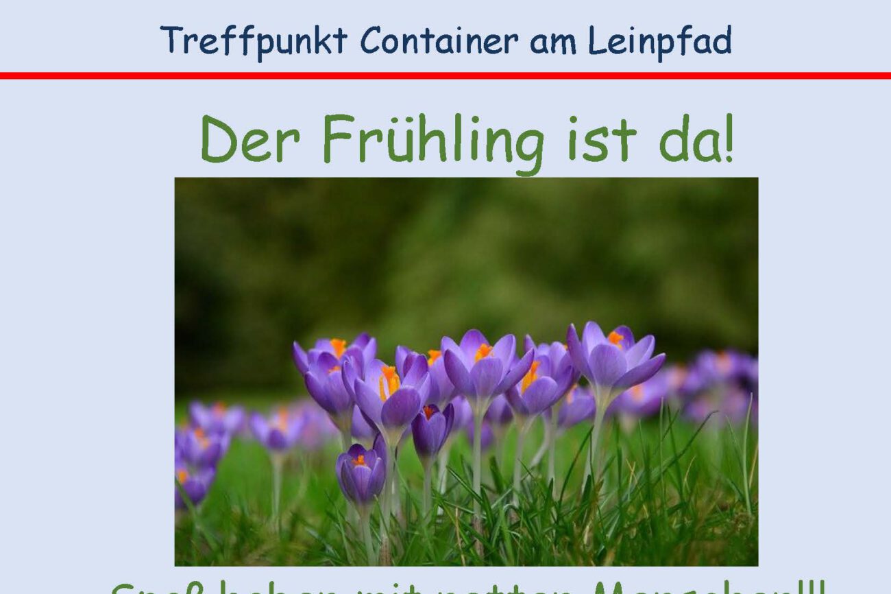 Der Frühling ist da!